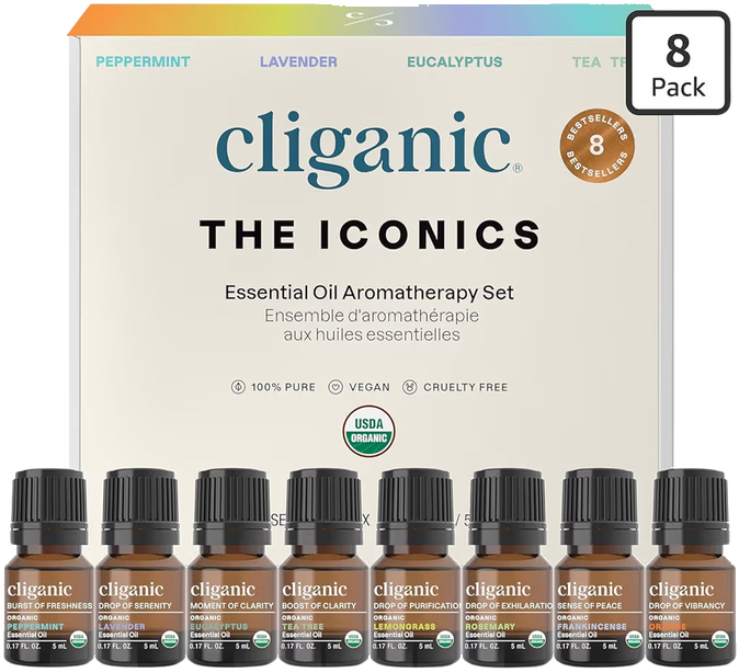 Cliganic Essential Oils 8-Set