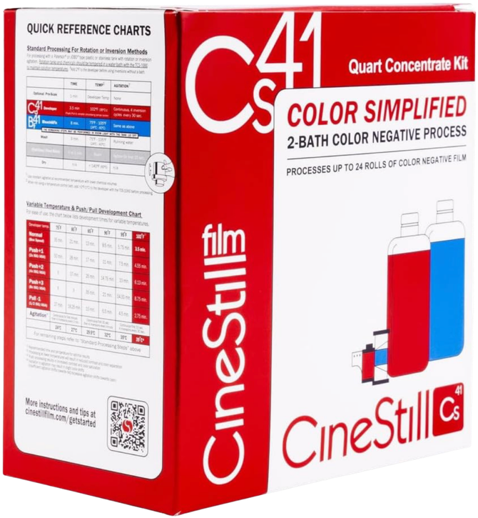 CineStill Cs41 Color Kit