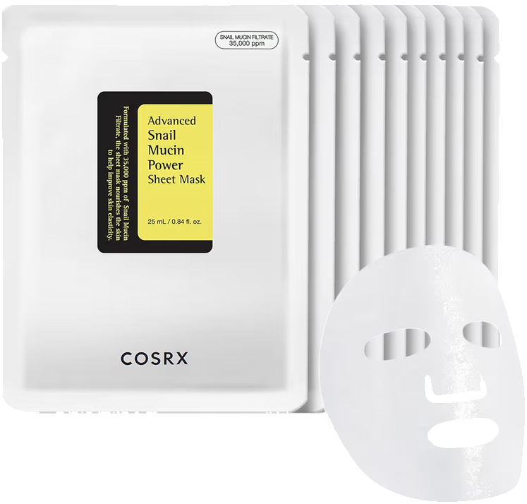 COSRX Snail Mucin Mask 10-Pack