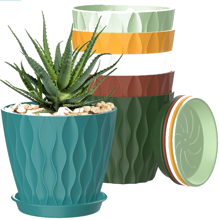 4" Plant Pots 6-Pack