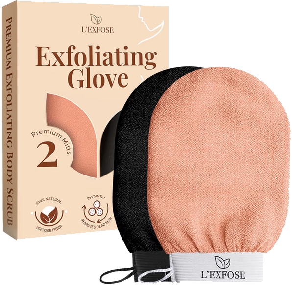 L'Exfose Kessa Hammam Glove 2pc