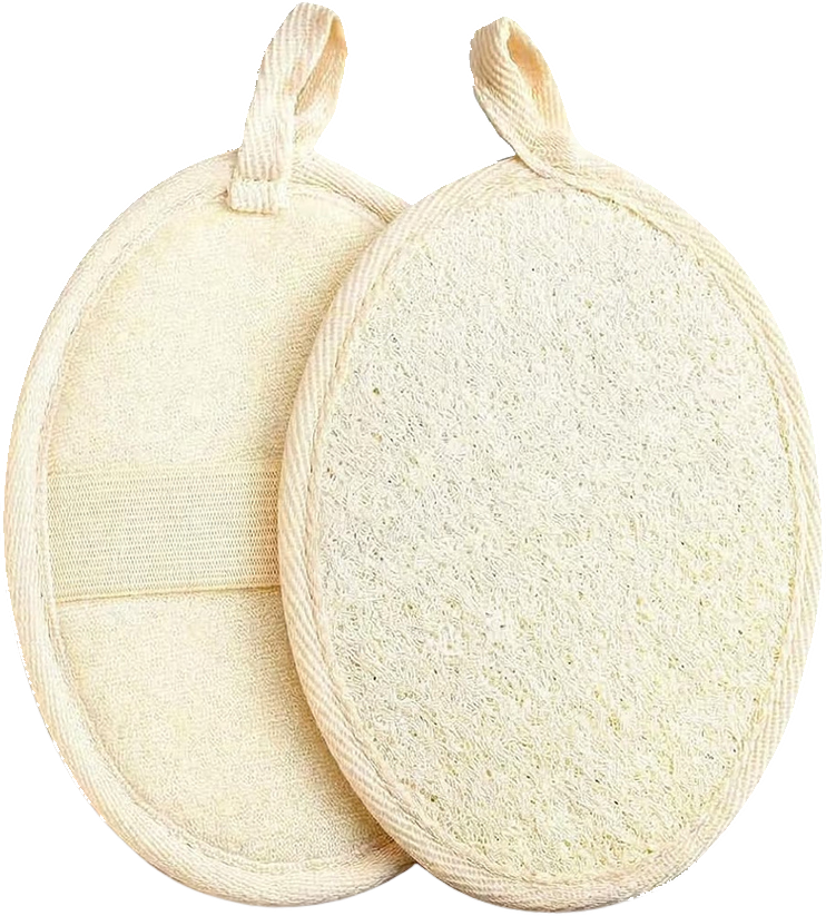 Natural Loofah Sponge 2-Pack