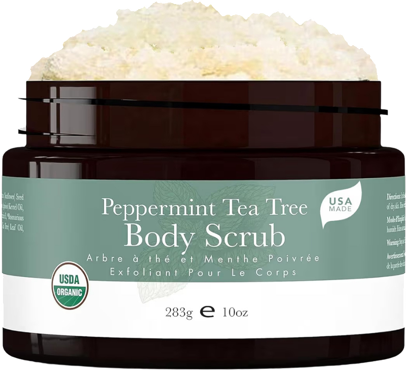 Peppermint Tea Tree Body Scrub