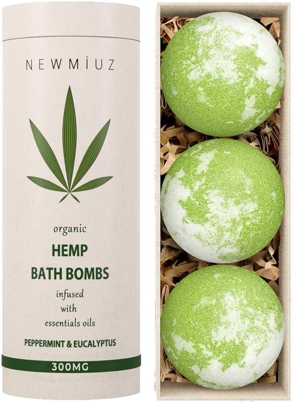 Organic Hemp Bath Bombs